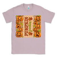 Lilac Fall Pumpkin Junkie Classic Tee - texasbilliewilder