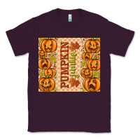 Plum Fall Pumpkin Junkie Classic Tee - texasbilliewilder