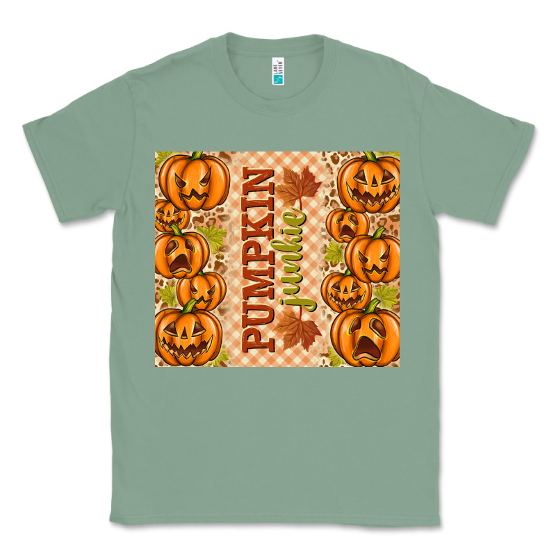 Fall Pumpkin Junkie Classic Tee by texasbilliewilder | Teevron