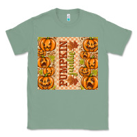 Sage Fall Pumpkin Junkie Classic Tee - texasbilliewilder