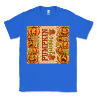 True Royal Fall Pumpkin Junkie Classic Tee - texasbilliewilder
