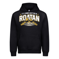 Black Roatan Honduras Souvenir Roatan Gift Travel Urban Hoodie - trangStudio