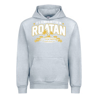Heather Grey Roatan Honduras Souvenir Roatan Gift Travel Urban Hoodie - trangStudio