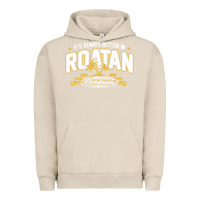 Pigment French Oak Roatan Honduras Souvenir Roatan Gift Travel Urban Hoodie - trangStudio
