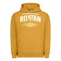 Pigment Peanut Butter Roatan Honduras Souvenir Roatan Gift Travel Urban Hoodie - trangStudio