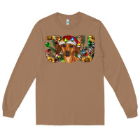 Toasted Coconut dachshund christmas joy Long Sleeve Tee - RanaPortraitStore