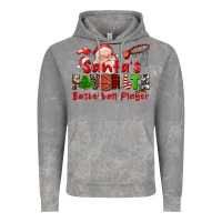 Cloud Rock santas favorite basketball player Vintage Hoodie - CowGirlArtShop