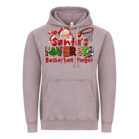 Vintage Zinc santas favorite basketball player Vintage Hoodie - CowGirlArtShop