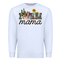 White farm mama with baby pigs Premium Sweatshirt - Artiststas