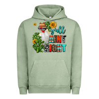 Pigment Oil Green y'all aint right Urban Hoodie - AdoDesignShop