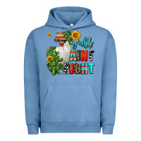 Pigment Pebble Blue y'all aint right Urban Hoodie - AdoDesignShop