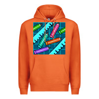 Carrot school pencil seamless pattern Premium Hoodie - BundleAndBundleShop