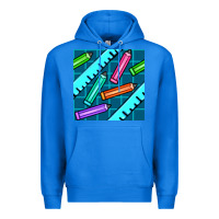 True Royal school pencil seamless pattern Premium Hoodie - BundleAndBundleShop