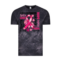 Cloud Black survivor breast cancer ribbon Vintage Tee - RanaPortraitStore