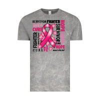 Cloud Rock survivor breast cancer ribbon Vintage Tee - RanaPortraitStore