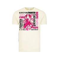 Vintage Arctic survivor breast cancer ribbon Vintage Tee - RanaPortraitStore