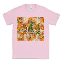 Bubblegum Pink Fall with Gnomes Classic Tee - texasbilliewilder