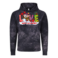 Cloud Black love christmas snowman Vintage Hoodie - CowGirlArtShop