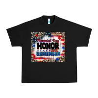 Black memorial day honor and remember Urban Heavy Tee - CowGirlArtShop