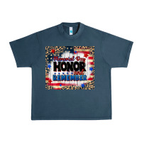 Midnight Navy memorial day honor and remember Urban Heavy Tee - CowGirlArtShop