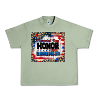 Oil Green memorial day honor and remember Urban Heavy Tee - CowGirlArtShop