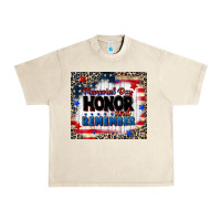 Sandshell memorial day honor and remember Urban Heavy Tee - CowGirlArtShop