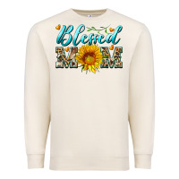 Sandshell blessed mom with sunflower Premium Sweatshirt - Artiststas