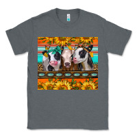 Charcoal Heather heifers and sunflowers Classic Tee - Jasminsmagicworld