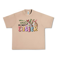 Burro My First Easter Bunny Urban Heavy Tee - RanaPortraitStore
