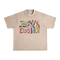 French Oak My First Easter Bunny Urban Heavy Tee - RanaPortraitStore