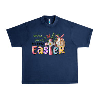 Navy My First Easter Bunny Urban Heavy Tee - RanaPortraitStore