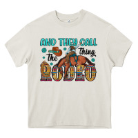 Cream and they call the thing rodeo Heavy Core Tee - Artiststas