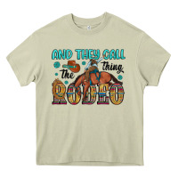 Mossy and they call the thing rodeo Heavy Core Tee - Artiststas
