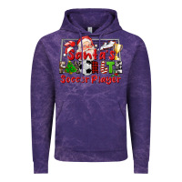 Cloud Purple santas favorite soccer player Vintage Hoodie - CowGirlArtShop