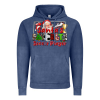 Vintage Denim santas favorite soccer player Vintage Hoodie - CowGirlArtShop