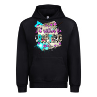 Black i d rather be crafting Urban Hoodie - AdoDesignShop