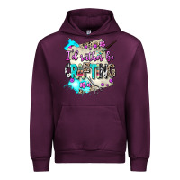 Mauve Wine i d rather be crafting Urban Hoodie - AdoDesignShop