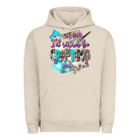 Pigment French Oak i d rather be crafting Urban Hoodie - AdoDesignShop
