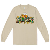 Mushroom Lucky beers St. Patrick's Day Long Sleeve Tee - CowGirlArtShop