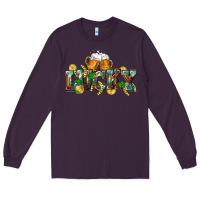 Plum Lucky beers St. Patrick's Day Long Sleeve Tee - CowGirlArtShop