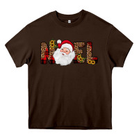 Chocolate Brown noel Heavy Core Tee - JahusDesignShop