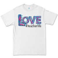 White Love Teacher Life Premium Tee - Bettercallsaul