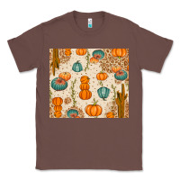 Chestnut Fall Pumpkins Classic Tee - texasbilliewilder