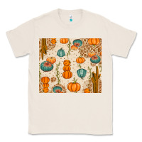 Natural Fall Pumpkins Classic Tee - texasbilliewilder