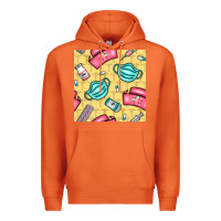 Carrot nurse medicine seamless pattern Premium Hoodie - BundleAndBundleShop