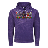 Cloud Purple merry christmas gnomies Vintage Hoodie - CowGirlArtShop