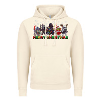 Vintage Artic merry christmas gnomies Vintage Hoodie - CowGirlArtShop