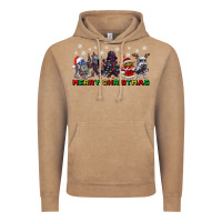 Vintage Coffee merry christmas gnomies Vintage Hoodie - CowGirlArtShop