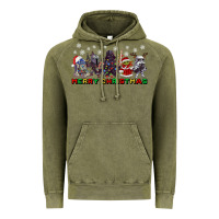Vintage Olive merry christmas gnomies Vintage Hoodie - CowGirlArtShop