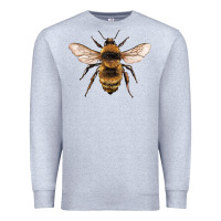 Heather Grey bee Premium Sweatshirt - Artiststas